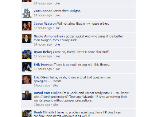 Harry Potter is For Nerds