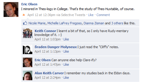 Minoring in Theo-logy